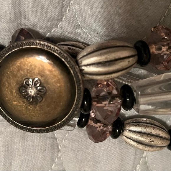 VINTAGE~RADIANT BEAD BELT~LG/XL~NWT - Picture 5 of 5